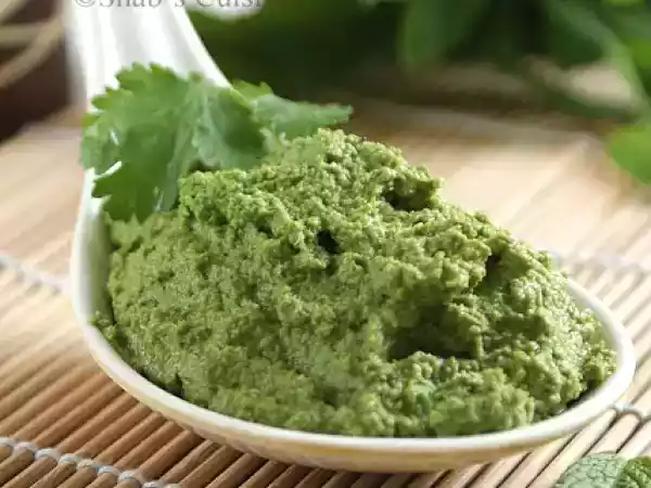 Recipe Pudina ki chutney (mint chutney)