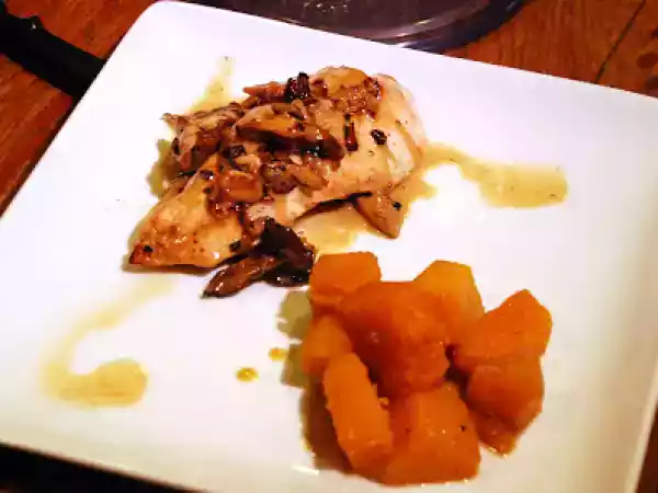 Recipe Truffle butter chicken made divine with sous vide