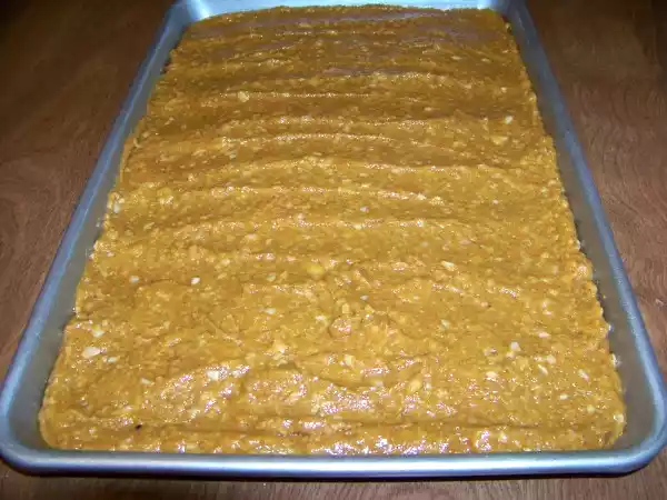 Recipe Low carb pumpkin spice snack cake bars