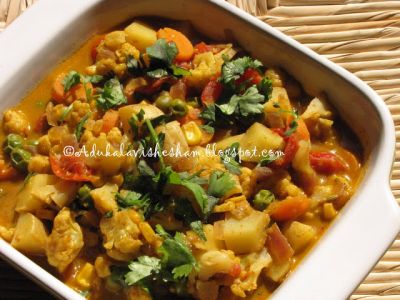 Recipe Mixed veg masala