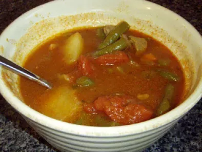 Recipe Beef vegetable soup