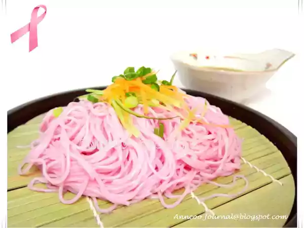 Recipe Morikawa ume soumen (dried noodle) with dipping sauce