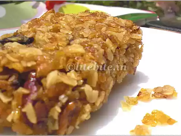 Recipe Healthy granola bars for kids