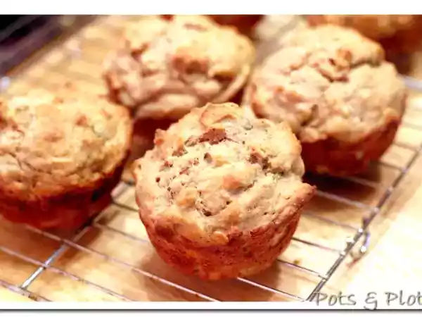 Recipe Peanut butter banana muffins