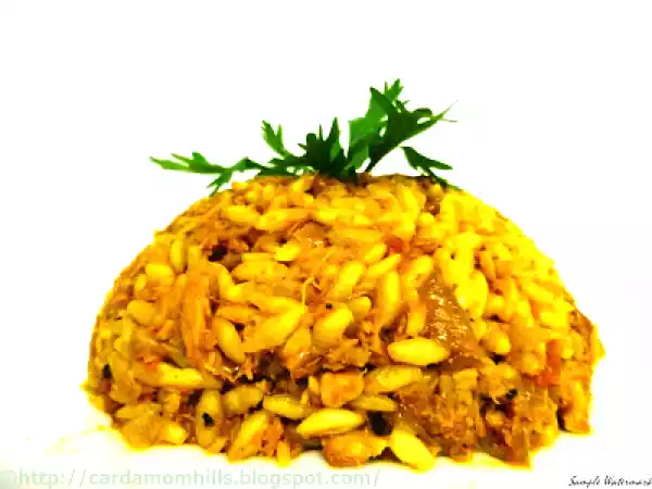 Recipe Tuna & pasta - indian style