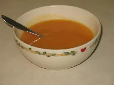 Recipe Creamy vegetable soup