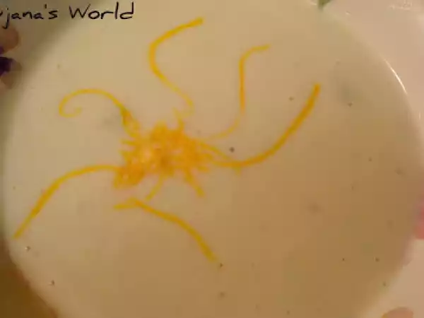 Recipe Cauliflower corn soup