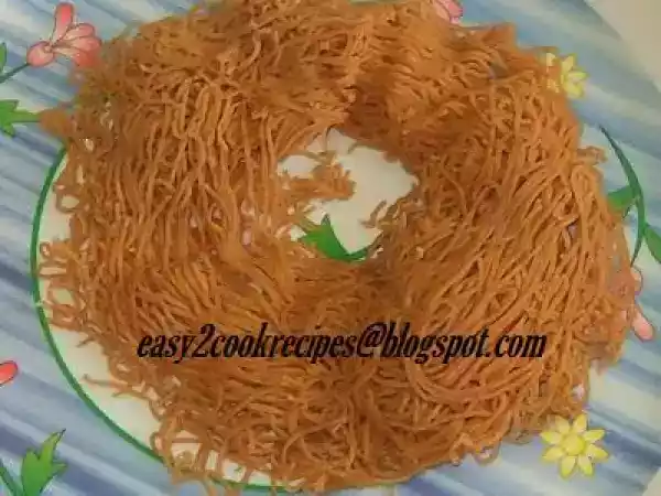 Recipe Karupatti (palm sugar) idiyappam