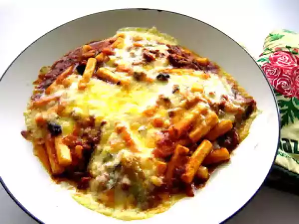 Recipe Recipe: spicy korean rice cake (ddukbokki) topped with cheese