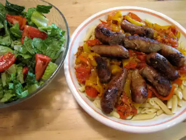 Recipe Italian turkey sausage pasta