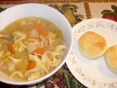 Recipe Crockpot cookin: chicken noodle soup