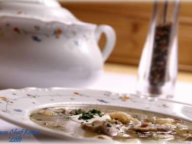 Recipe Mushroom barley soup