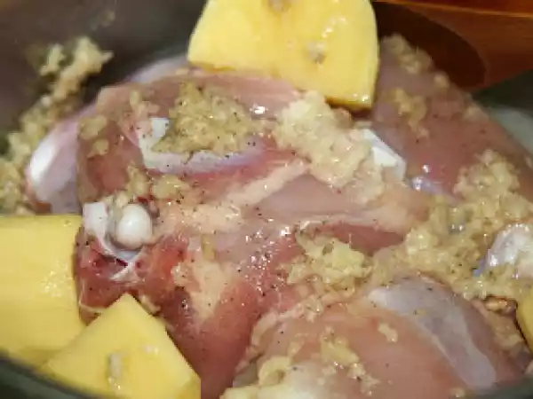 Recipe Chicken with vegetables