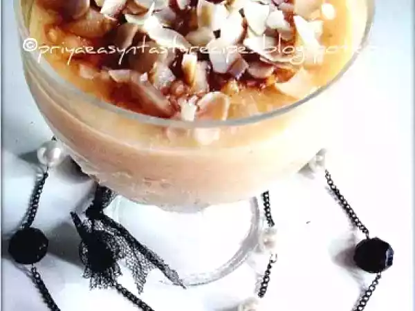 Recipe Caramel pineapple phirni