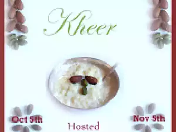 Recipe Kesar phirni/saffron rice pudding