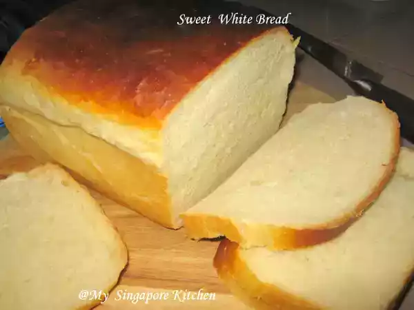 Recipe Sweet and soft white bread