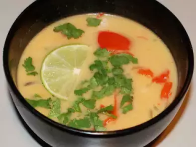 Recipe Thai chicken noodle soup