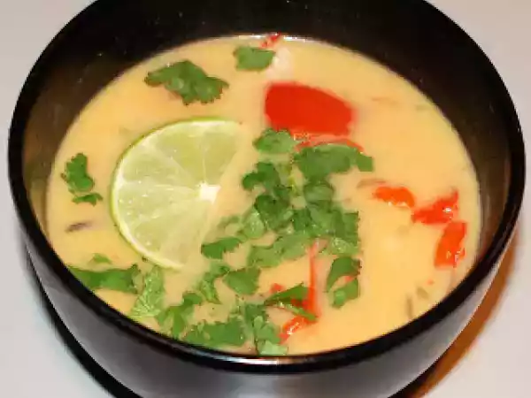 Recipe Thai chicken noodle soup