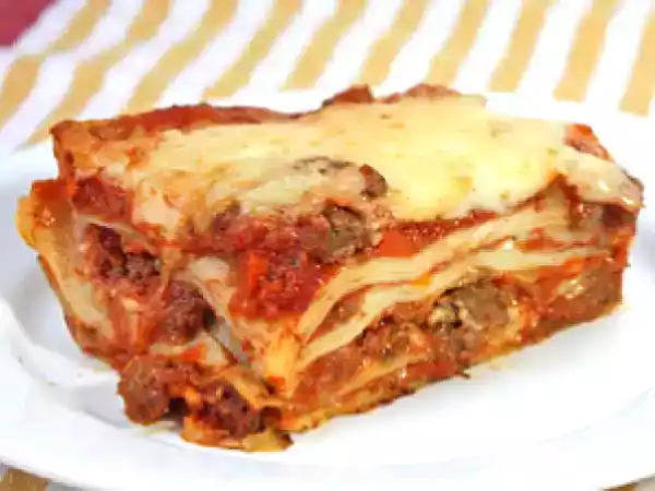 Recipe Really good lasagna