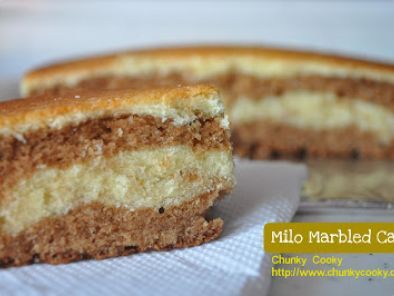 Recipe Milo marbled cake