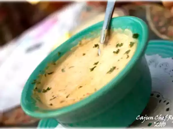 Recipe Creole crab and corn soup