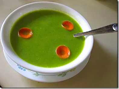 Recipe Spinach carrot soup