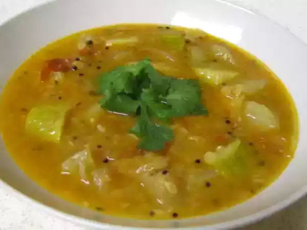 Recipe Zucchini chayote dhal
