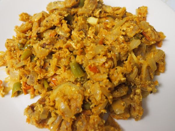 Recipe Kothu parotta/ egg parotta