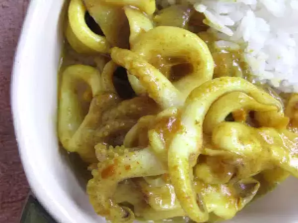 Recipe Creamy spiced squid @ sotong masak lemak