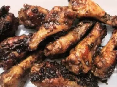 Recipe Dark sweet chicken wings
