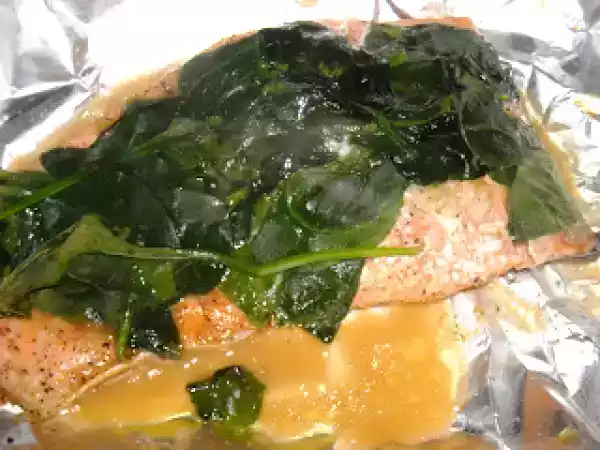 Recipe Easy salmon pockets-costa rican style