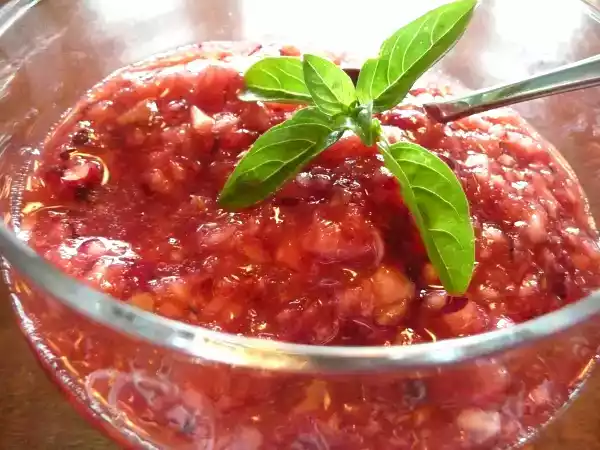 Recipe Recipe: cranberry and fruit thanksgiving relish ? best cranberry sauce ever!