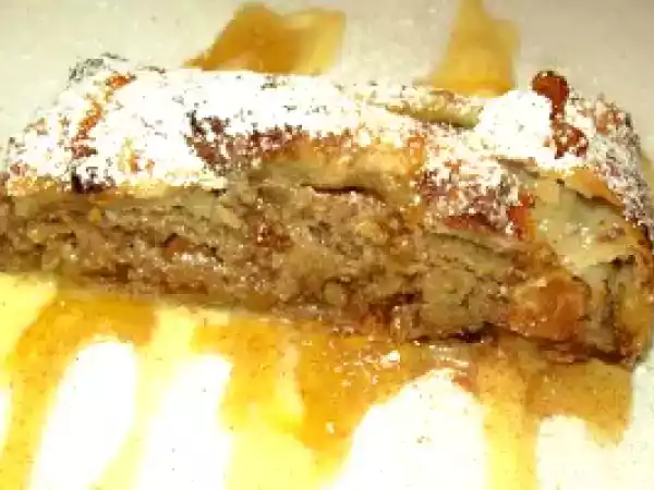 Recipe Almond walnut & honey slice