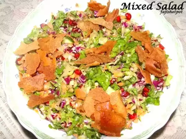 Recipe Mixed salad