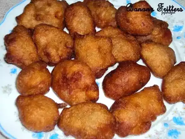 Recipe Banana fritters