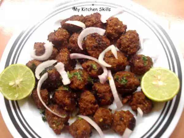 Recipe Mutton keema balls