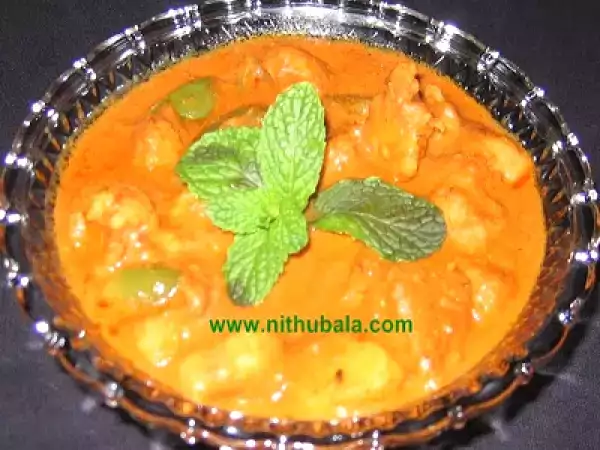 Recipe Aloo-gobi masala / potato - cauliflower gravy