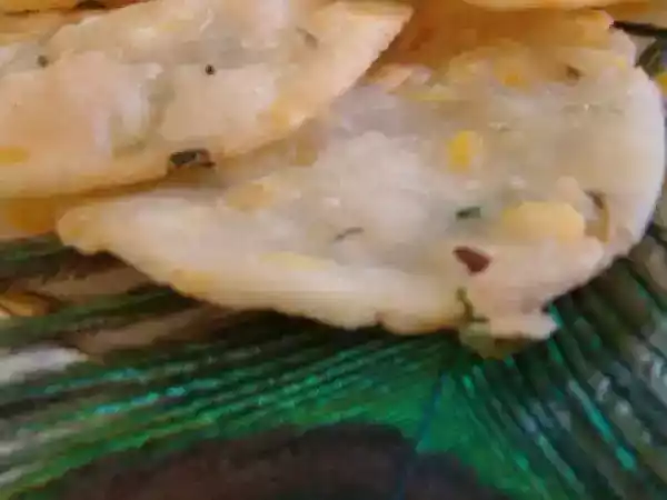 Recipe Moong dal thattai (rice crackers)