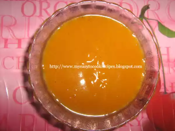 Recipe Potage de crecy - carrot soup