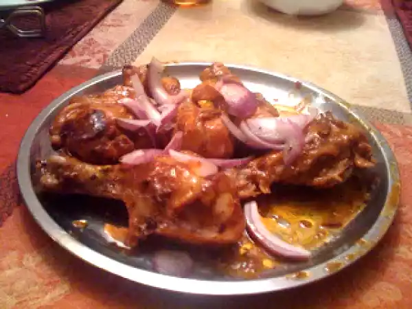 Recipe Chicken drumsticks with nando's sauce