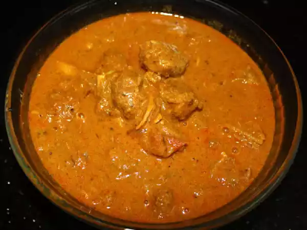 Recipe Vegetarian mutton curry