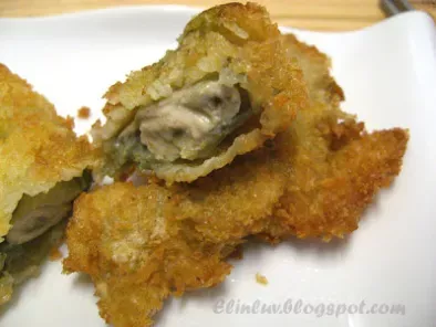 Recipe Deep fried oysters with panko /kaki furai