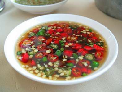Recipe Prik nam pla (spicy fish sauce)