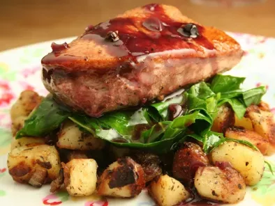 Recipe Duck breast with the best sautéed potatoes