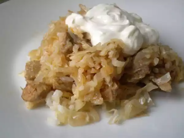 Recipe Pork & sauerkraut casserole - kolozsvar cabbage
