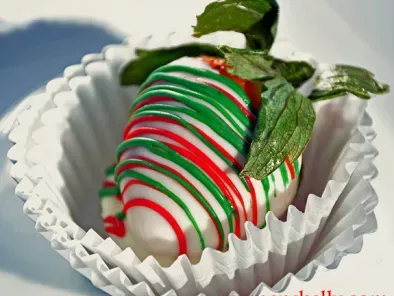 Recipe Christmas candy recipes: chocolate covered strawberries