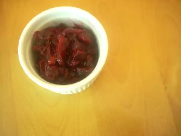 Recipe Cranberry sauce