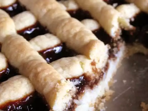 Recipe Rustic italian jam tart - crostata
