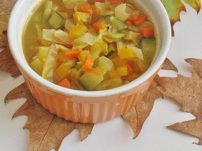Recipe Hearty vegetable soup, easy minestrone
