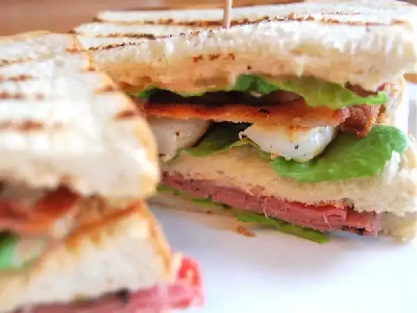 Recipe Surf n' turf sandwich